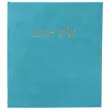 Livre d'or 140p 21x19cm Skandi turquoise photo du produit