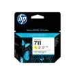HP 711 pack de 3 cart. d encre jaune photo du produit