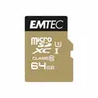Emtec mSD 64GB UHS-I U3 V30 A1 SpeedIN photo du produit