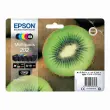 Pack de 5 cartouches d'encre 202 Kiwi - Coloris assortis - sous blister - Epson photo du produit