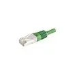 DEXLAN Cordon RJ45 categorie 6A F/UTP vert - 15 m photo du produit