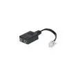 DEXLAN RJ2Jack Adaptateur Tel. pour Casque multimedia photo du produit