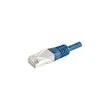 DEXLAN Cordon RJ45 categorie 6A F/UTP bleu - 15 m photo du produit