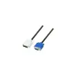 Cordon dvi-a/vga HD15M Single Link-2,0M photo du produit