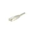 Cordon RJ45 categorie 6 F/UTP gris - 1 m photo du produit