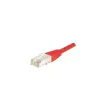 Cordon RJ45 categorie 5e F/UTP rouge - 0,5 m photo du produit