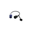 Adaptateur IEC 60309 male / CEE7 femelle photo du produit