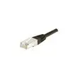 Cordon RJ45 categorie 5e F/UTP noir - 5m photo du produit