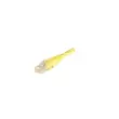 Cordon RJ45 categorie 5e U/UTP jaune - 0,5 m photo du produit