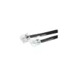 Cordon telephonique RJ11 / RJ11 noir - 2 m photo du produit