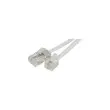 Cordon telephonique RJ11 / RJ45 blanc -7 m photo du produit