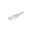 Cordon RJ45 categorie 5e F/UTP gris - 1m photo du produit