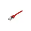 Cordon RJ45 categorie 6A F/UTP LSOH snagless rouge - 20 m photo du produit