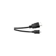 Cordon HDMI haute vitesse avec ethernetmicro HDMI 3,00m photo du produit