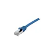 Cordon RJ45 categorie 6 F/UTP LSOH snagless bleu - 3 m photo du produit