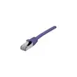 Cordon RJ45 categorie 6 F/UTP LSOH snagless violet - 0,3 m photo du produit