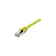 Cordon RJ45 categorie 6 F/UTP LSOH snagless jaune - 20 m photo du produit
