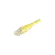 Cordon RJ45 categorie 6 U/UTP jaune - 3m photo du produit