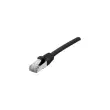 Cordon RJ45 categorie 6 F/UTP LSOH snagless noir - 2 m photo du produit