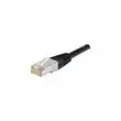 DEXLAN Cordon RJ45 categorie 6A F/UTP noir - 7,5 m photo du produit