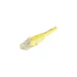 Cordon RJ45 categorie 6 U/UTP jaune - 0,5 m photo du produit