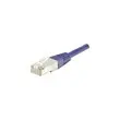 Cordon RJ45 categorie 6 F/UTP violet - 15 m photo du produit