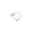 CONVERTISSEUR BLANC HDMI VERS VGA + AUDIO ECO photo du produit