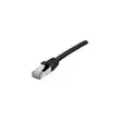 Cordon RJ45 categorie 6A F/UTP LSOH snagless noir - 7,5 m photo du produit