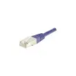 Cordon RJ45 categorie 6 S/FTP violet - 20 m photo du produit