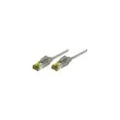 Cordon RJ45 sur cable categorie 7 S/FTPLSOH snagless gris - 2 m photo du produit