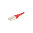 Cordon RJ45 categorie 6 F/UTP rouge - 50 m photo du produit