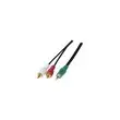 Cordon stereo Jack 3.5 mm vers 2 x RCA PC99 - 5 m photo du produit