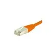 Cordon RJ45 categorie 6 F/UTP orange - 5 m photo du produit