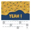 CAL FEUILLES 30X30 FR Eterny graphic p5 photo du produit