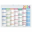 Calendrier 55 x 40,5 Multicolore 7 mois photo du produit