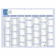 Calendrier 55x40,5  Bleu Gris photo du produit