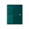 Oxford International Cahier NOTEBOOK, A4, ligné, vert foncé photo du produit