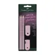 FABER-CASTELL Kit d'&eacute;criture SLEEVE, rose photo du produit