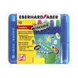 EBERHARD FABER Craie de cire triangulaire WINNER, étui de 10 photo du produit