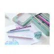 FABER-CASTELL Crayon couleur triangle GRIP SPARKLE, étui photo du produit