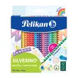 Pelikan Crayon de couleur triangulaire SILVERINO fin, étui photo du produit