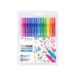Tombow Feutre double pointe 'TwinTone' Rainbow, set de 12 photo du produit