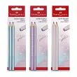 Set de crayons graphite Jumbo GRIP SPARKLE - Faber-Castell photo du produit