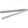 WEDO Echelle de réduction triangulaire Architecte, argent photo du produit