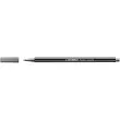 STABILO Stylo feutre Pen 68 metallic, argent photo du produit