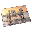 L&auml;ufer Sous-main Chevaux sur la plage, 400 x 530 mm photo du produit