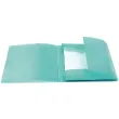 Chemise élastiques - PP - A4 - Vert foncé translucide - Herma photo du produit