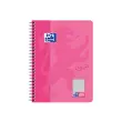 Cahier Touch - B5 - quadrillé - 160 pages - Rose - Oxford photo du produit