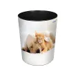 L&auml;ufer Corbeille &agrave; papier Chien et chat photo du produit