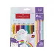 FABER-CASTELL Crayon de couleur triangulaire Colour GRIP photo du produit